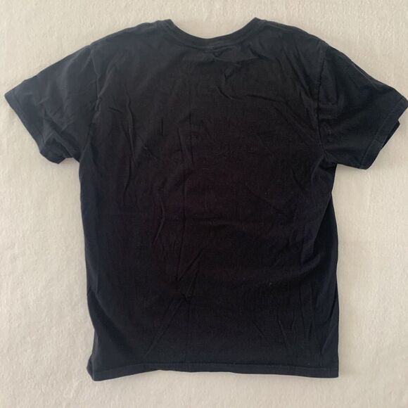 Ghostface Mens Icon Of Halloween "Let's Watch Scary Movies" Black T-Shirt M READ - Picture 2 of 5